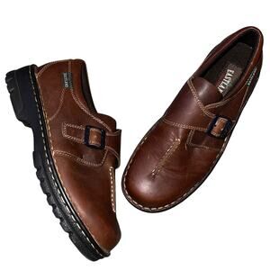 Eastland Syracuse Loafer Shoes Y2K Leather Monk Strap